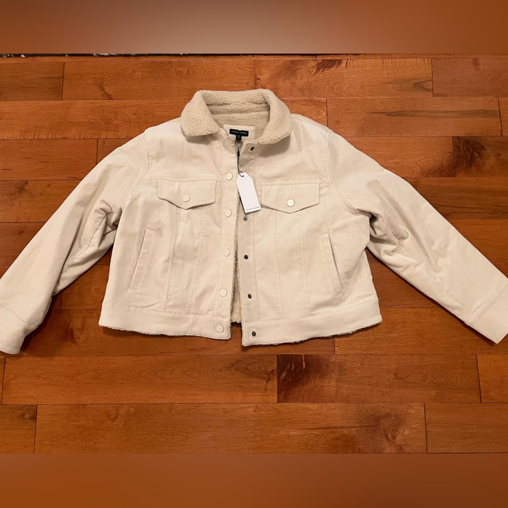 Universal Standard Corduroy Teddy Lined Jacket | Brand New | Size 14-16